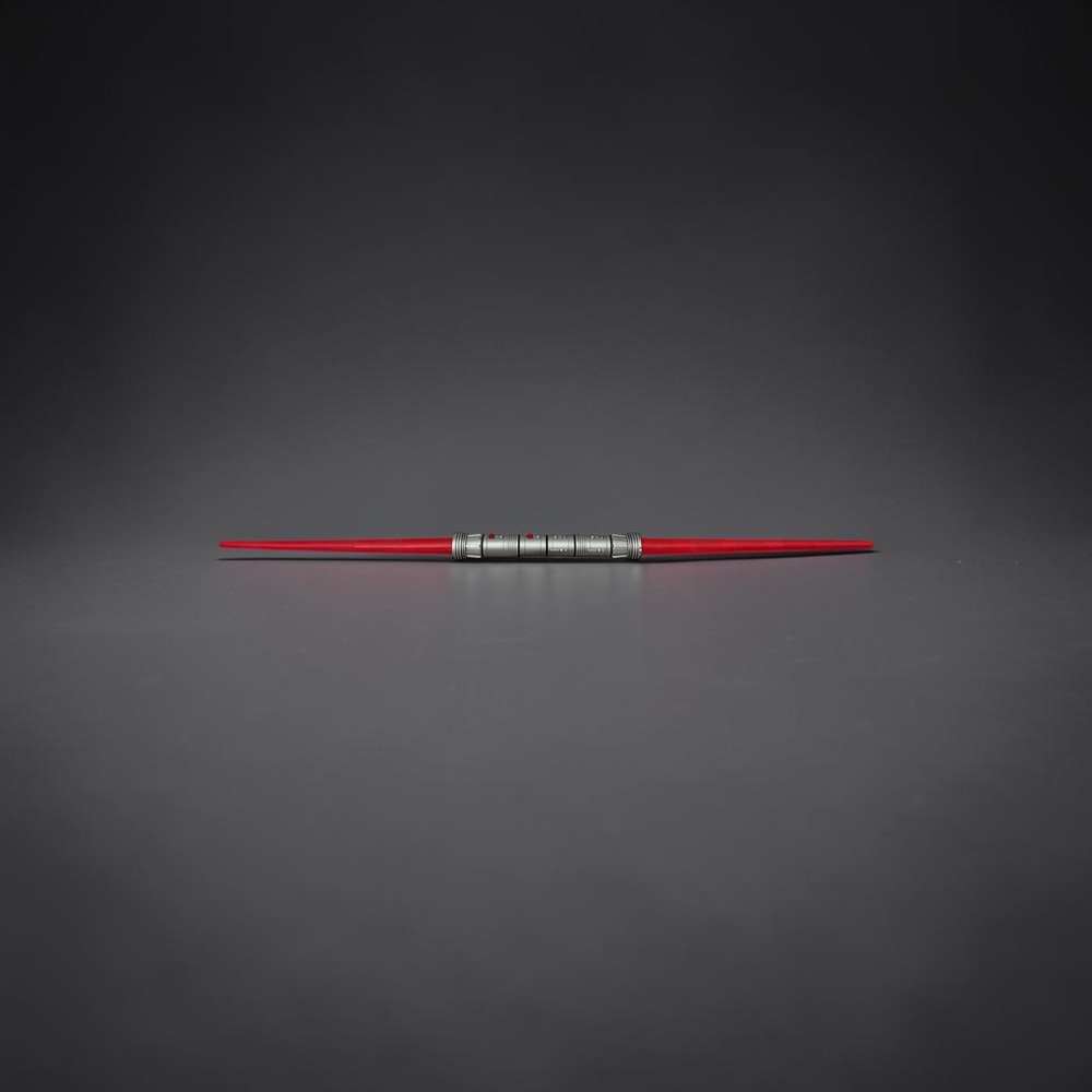 Star Wars Darth Maul Double Bladed Red Retractable Lightsaber Toy Lucasfilm